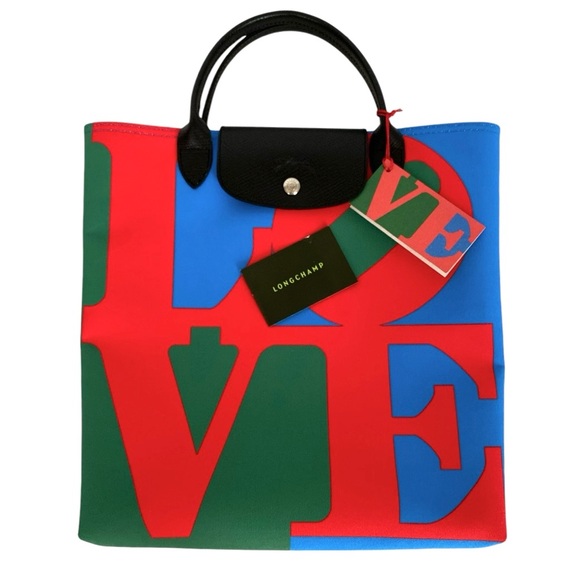 Longchamp x Robert Indiana Love Bag - Picture 4 of 16